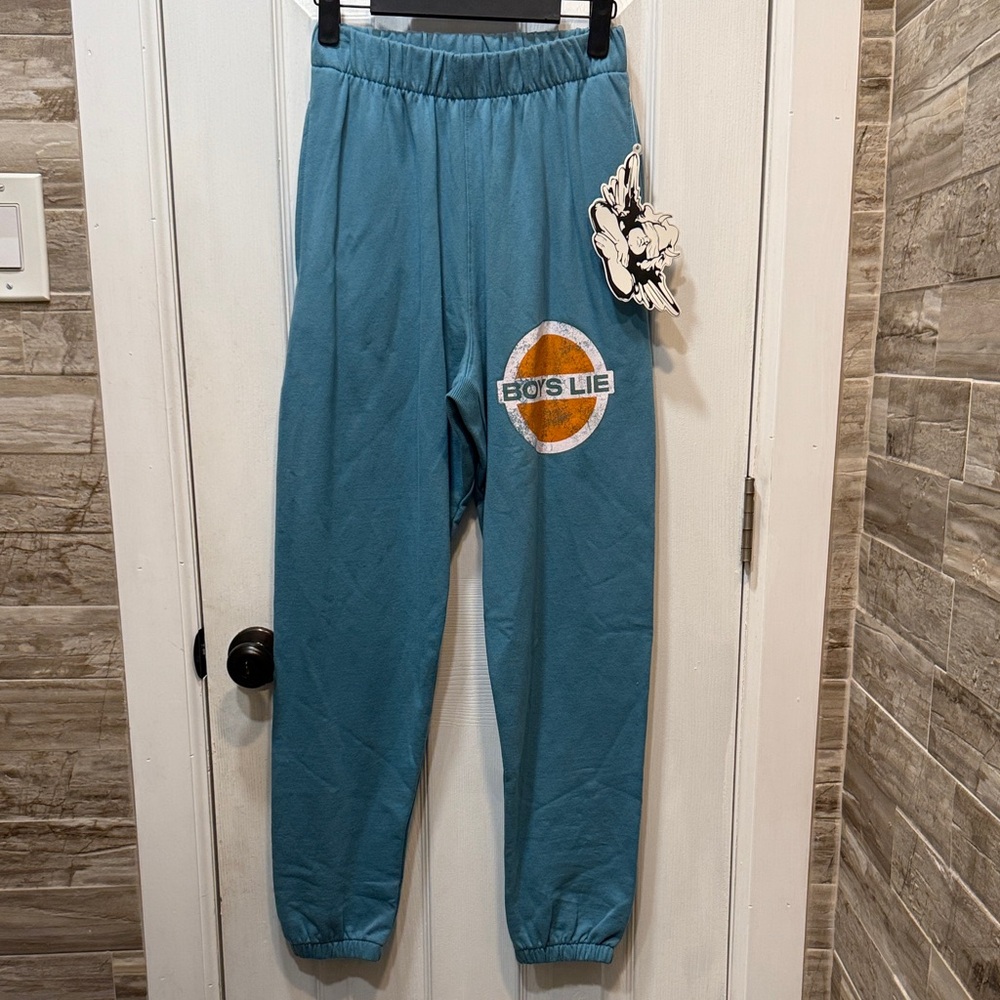 NWT Boys Lie Joggers with Logo